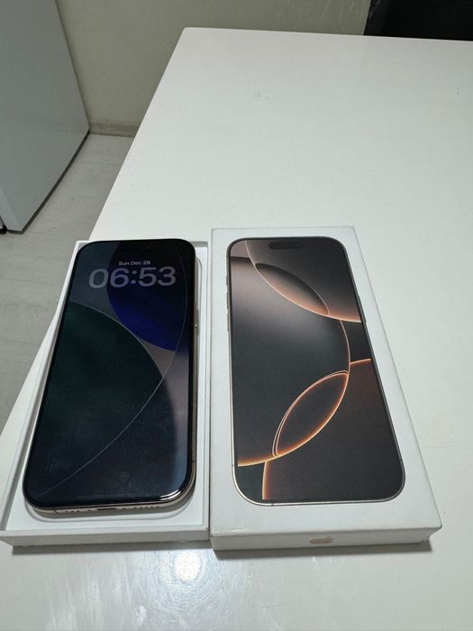 Iphone 16 PRO 128gb NOU activat pt proba( 2 incarcari)