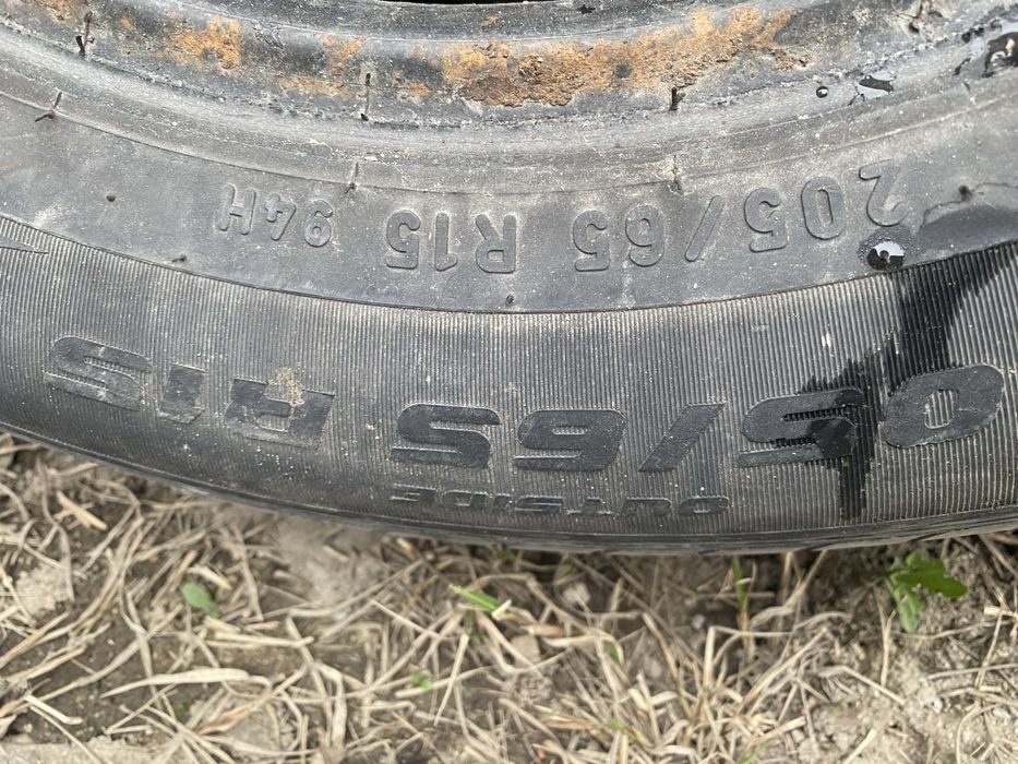 Летние шины на запаску