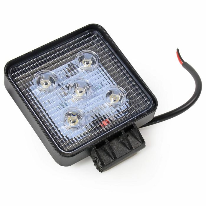 Lampa de Lucru cu LED DF5015, L2204, 10-30V, 5 LED-uri x 3W, 1500 lm, diametru 11x11 cm