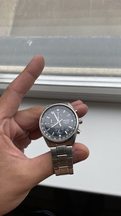Кварцевые Seiko SSB379P1 сталь
