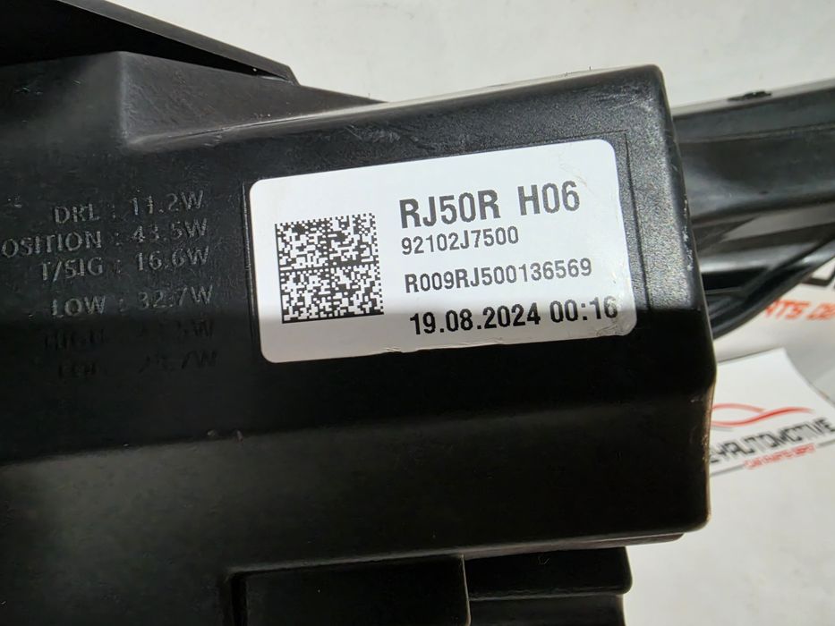 Far dreapta full led Kia Ceed Proceed Facelift dupa 2021 cod 92102J7500