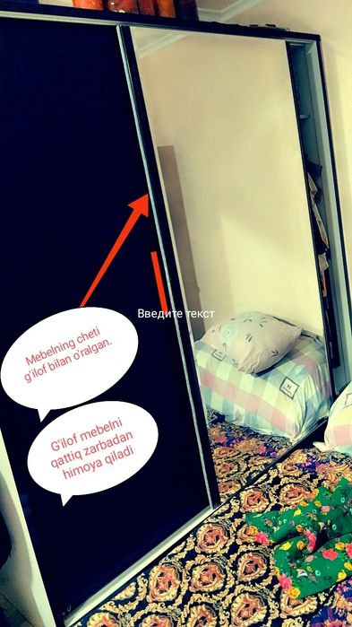 Mebel spalni nabor- HIGH-TECH texnologiyalari asosida. Turkiyaniki.