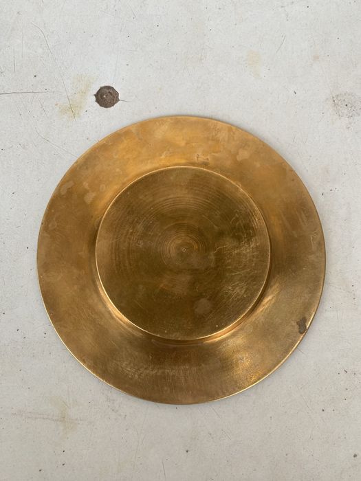 Пепельница из латуни