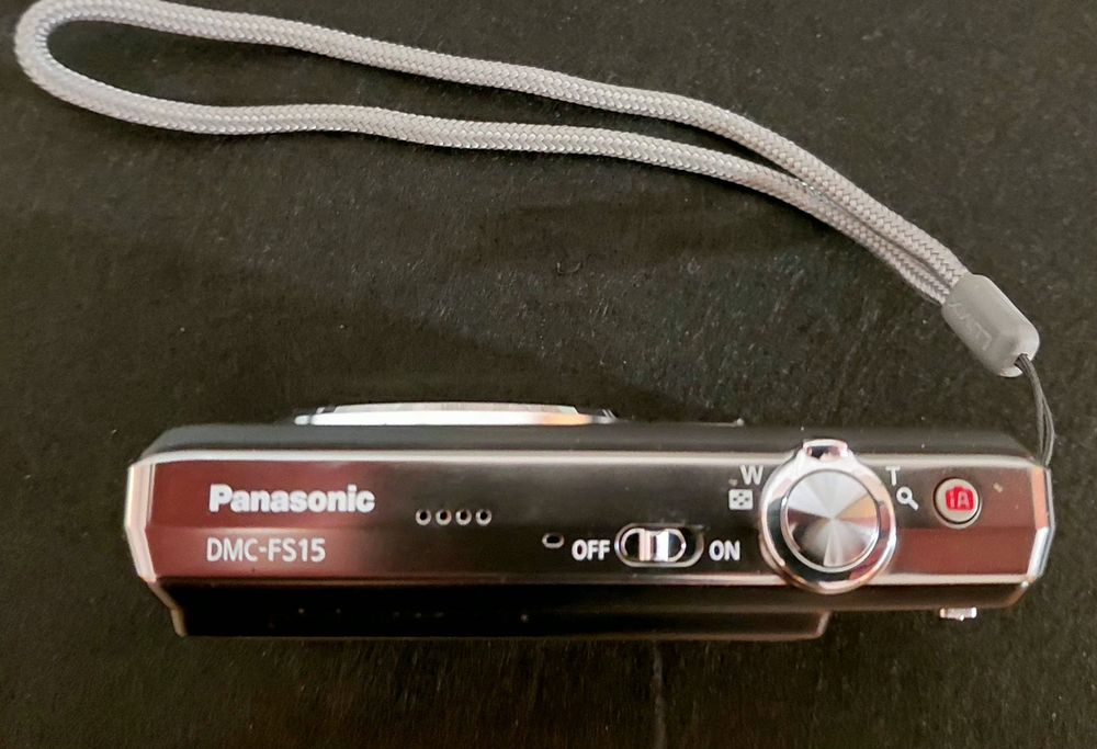 Ретро фотоапарат Panasonic Lumix DMC-FS15 (Leica обектив) Y2K Digicam + Подаръци