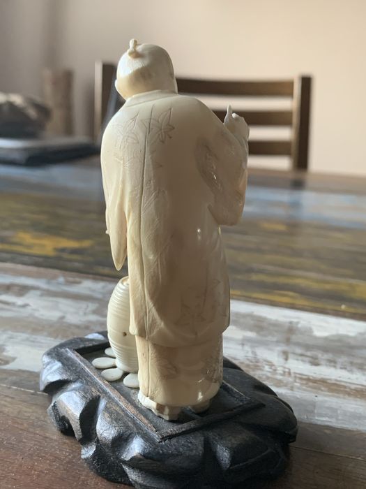 Окимоно Okimono японска фигура Мейджи период 1900 г.