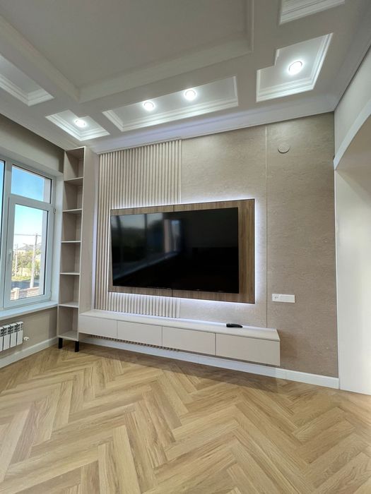 Тв зона установка+материал