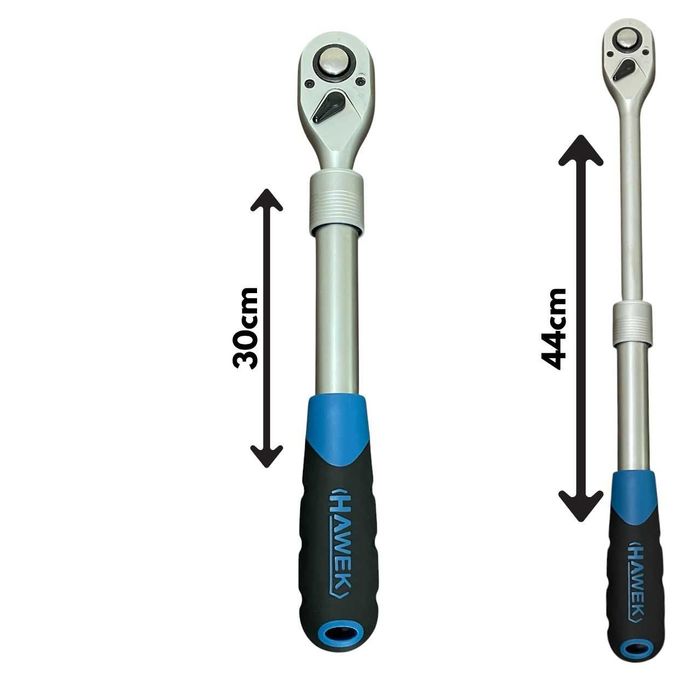 Телескопични тресчотки 1/2"(300-440) 3/8"(250-350) 1/4"(195-245) HAWEK