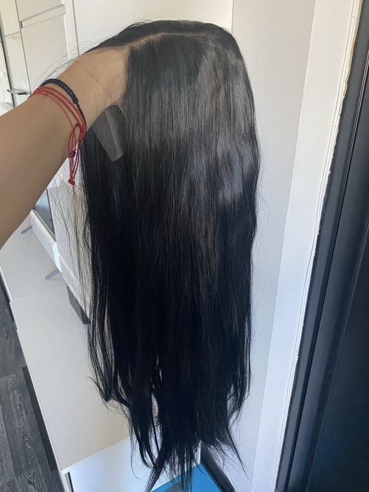 Естествена перука от човешка коса – 72 см