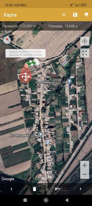 Продам участок 13 соток с домом!дом в черновом отделке 2 комнаты!