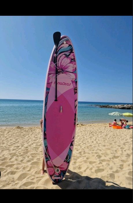 Надуваем падълборд  FunWater Flowers 11', SUP.