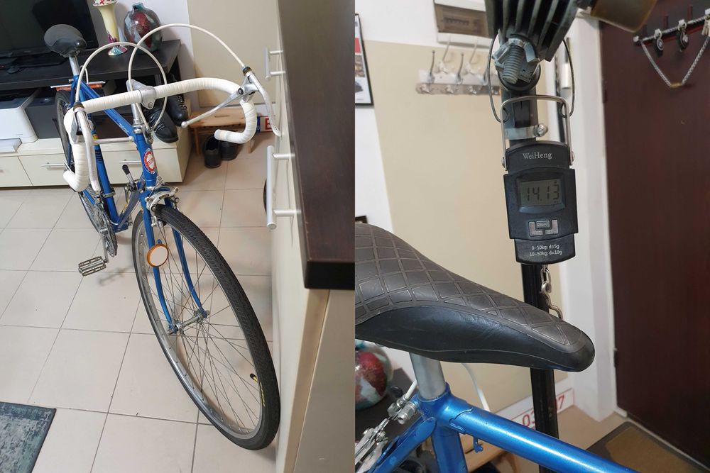 Cursiera/oras ATALA Grand Sport otel TT.57 ST.56 14.13kg 2x5 friction