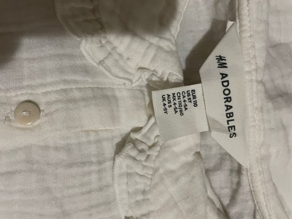 Rochie + camasa HM 4-5 ani