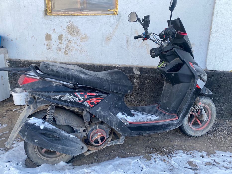 Мопед самурай с гарантией!