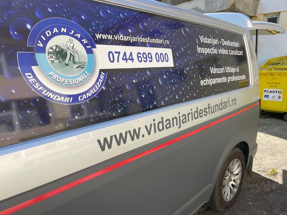 Vidanjari Bacau, desfundare  canalizare, vidanjare fose septice
