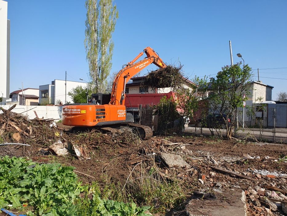 Excavator Picon Foarfeca Pulverizator Demolari Demolare Săpături Excavatii Beton Concasat Chisai evacuare moloz betoane pamant