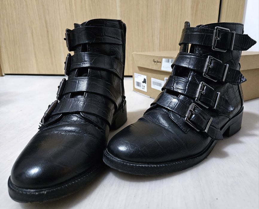 Ghete dama piele Pepe Jeans, NOI, marime 37, 700 in magazin