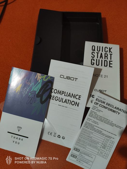 CUBOT NOTE 21 идеальное состояние