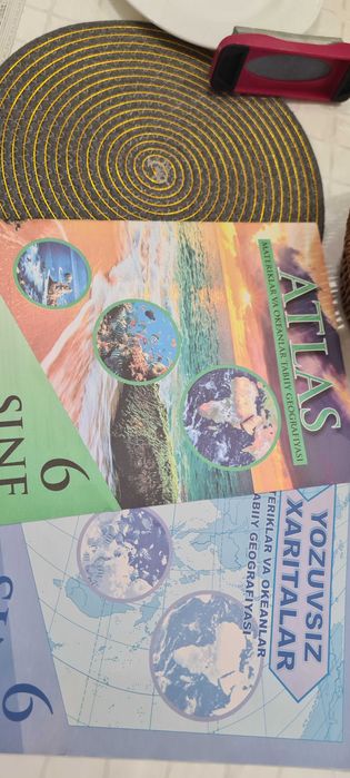 Продаётся атлас для 6 классов. На узбекском!!!