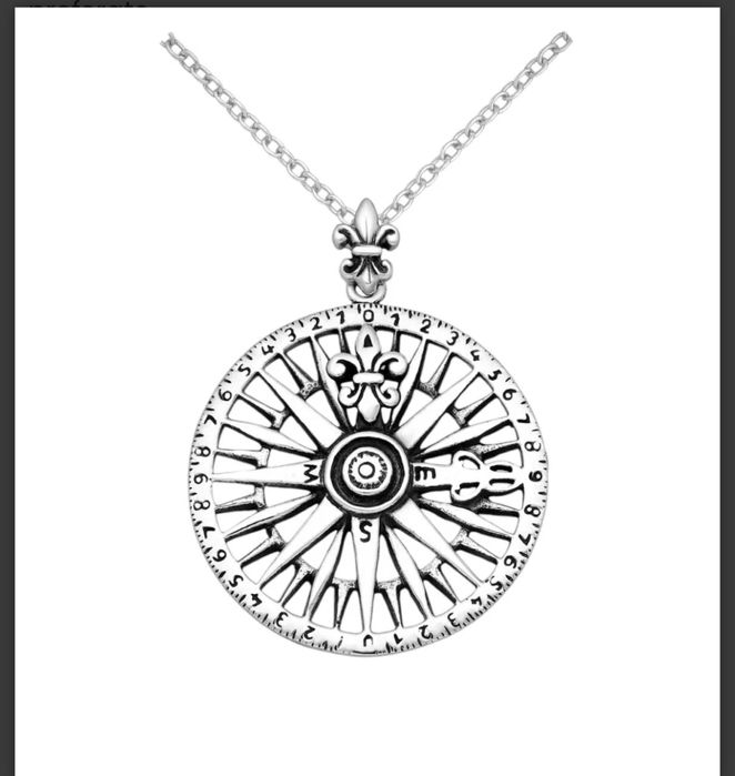 Pandantiv din argint 925, model Fleur De Lis - 8.2g