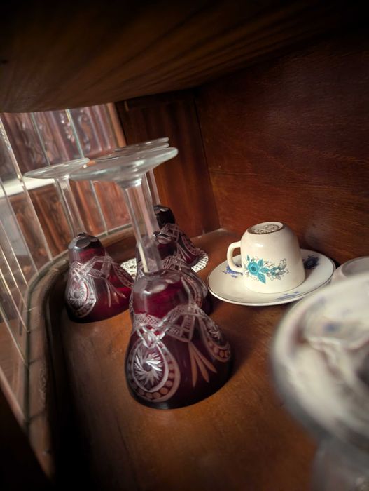 Seturi pahar, cesti, decantor, vintage