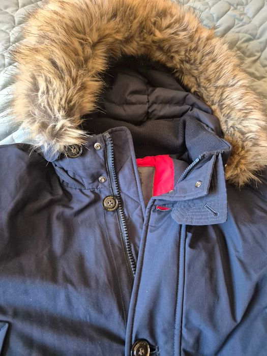 Scurta barbateasca Tommy Hilfiger cu puf marimmea 3x (62-64)