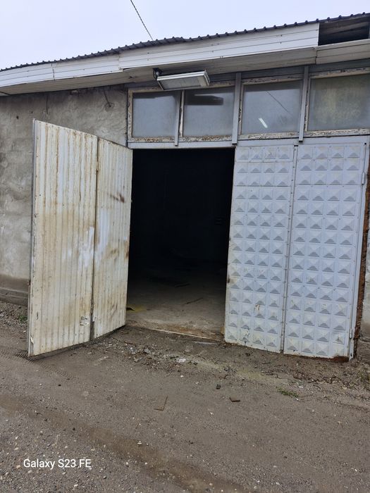 Гараж для цеха, для малярных работ.