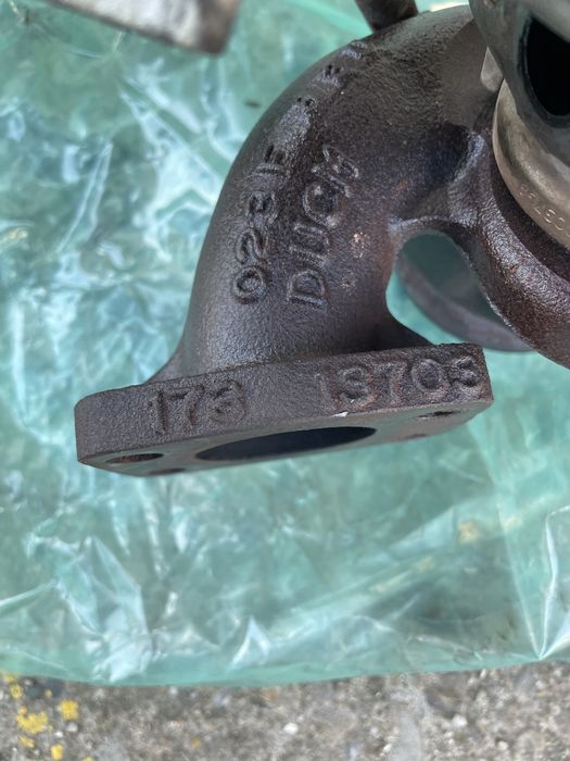 Turbina (turbosuflanta) demontata de pe Citroen Jumpy 1,6 hdi 90 cai