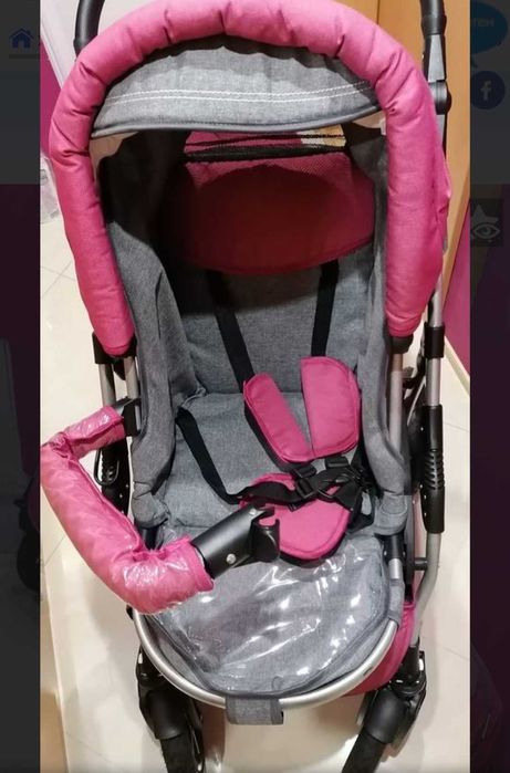 Нова бебешка количка 2в1