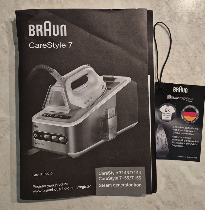 Парогенератор Braun Care Style 7