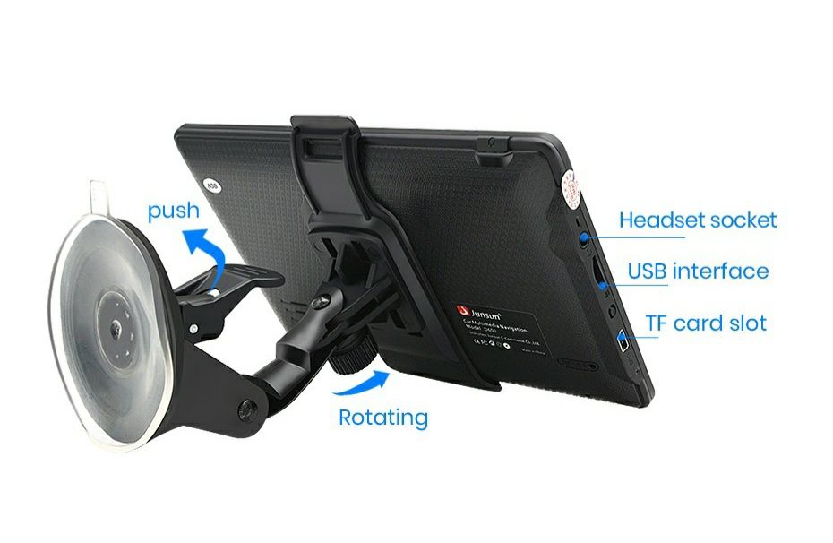 LCD Player universal cu sistem de navigație 9''