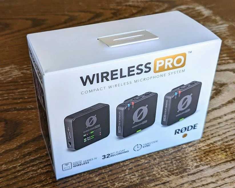 Sistem de microfon lavalier cu două canale RODE Wireless PRO,sigilat