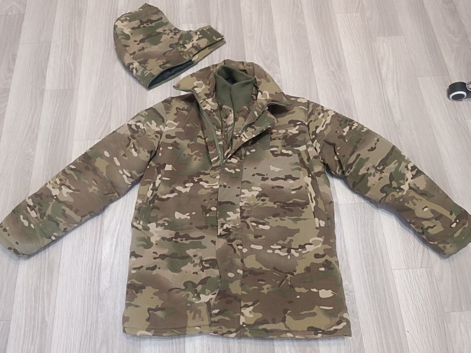 Новый Военный бушлат р52-54