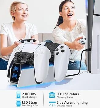 Промо Цена!OIVO Станция за бързо зареждане за PlayStation 5 DualSense