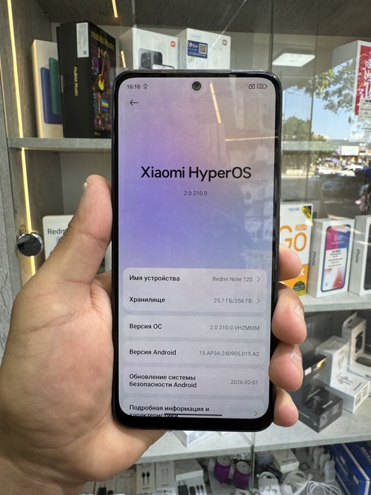 Redmi note12s 8/256 gb