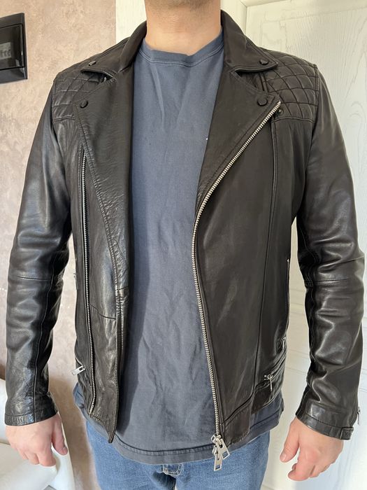 Geaca piele naturala