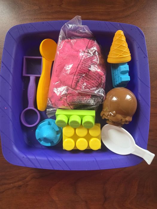 Кинетичен пясък блестящ