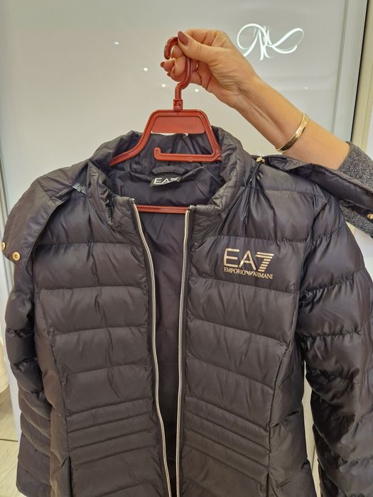 Дълго дамско яке над коляното Emporio Armani