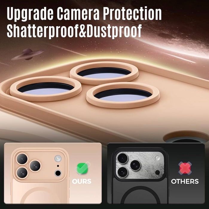 Нов MagSafe калъф за iPhone 17 Pro Max със защита за камера