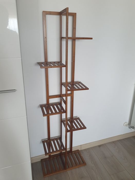 Suport din bambus pentru flori, 145 cm x 22 cm x 45 cm