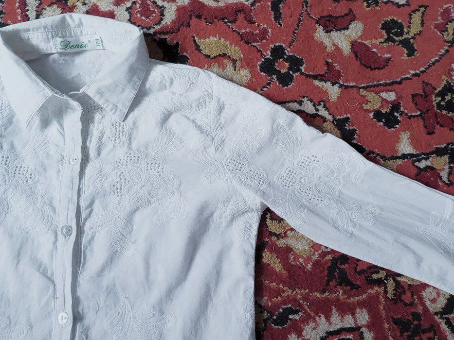 Школьная блузка х/б