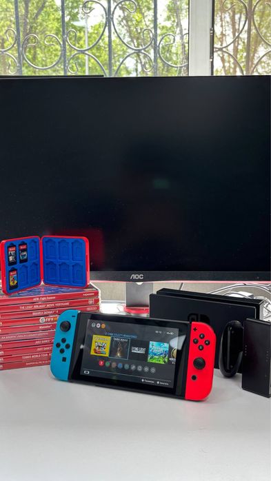 Прошитая Nintendo Switch Standard. 128GB Kefir