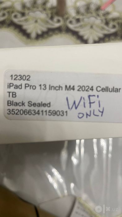 Ipad pro 13 M4 1 tb