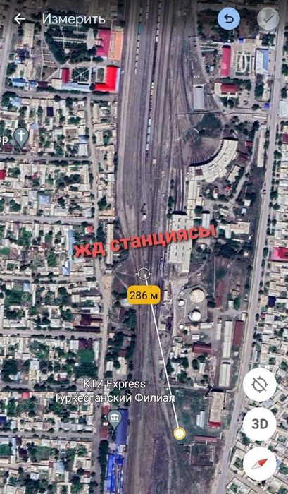 ЖД тупик с ангаром