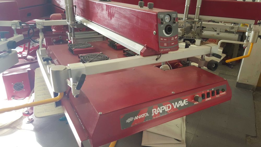 МАШИНА ЗА СИТОПЕЧАТ на Тениски,Торби и Текстилни Изделия /ANATOL/