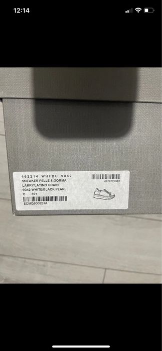 Sneakers din piele Alexander McQueen masura 39,5