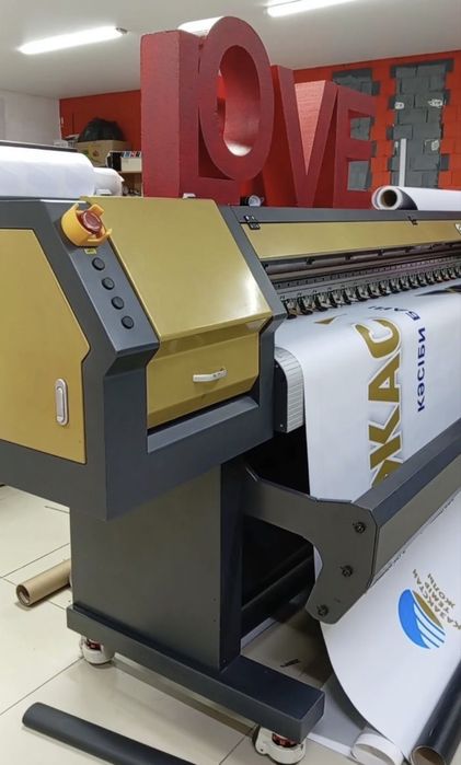 Широкоформатный принтер 3 м, dx5, экосольвентный