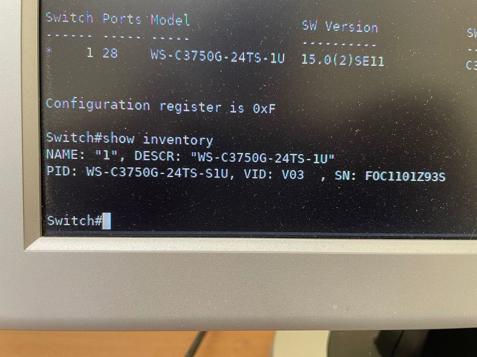 Гигабитов Суич Cisco Catalyst 3750G