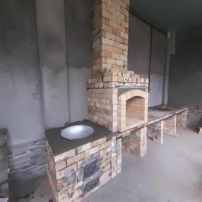 Pitsa pechka,  O'choq, mangal.