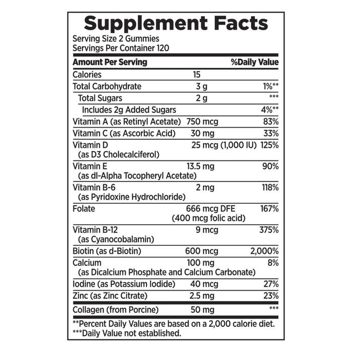 Мультивитамины для женщин с коллагеном 240 табл Nature's Bounty