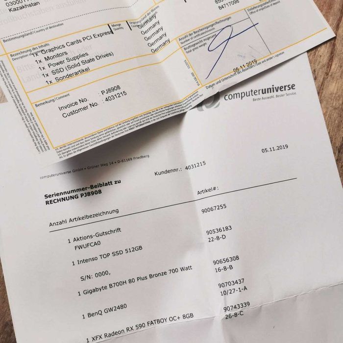 Видеокарта XFX RX 590 8gb